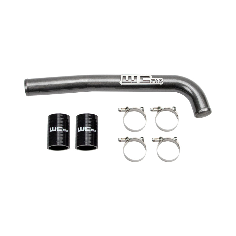 Wehrli 19-23 Cummins 6.7L Upper Coolant Pipe - Bengal Silver