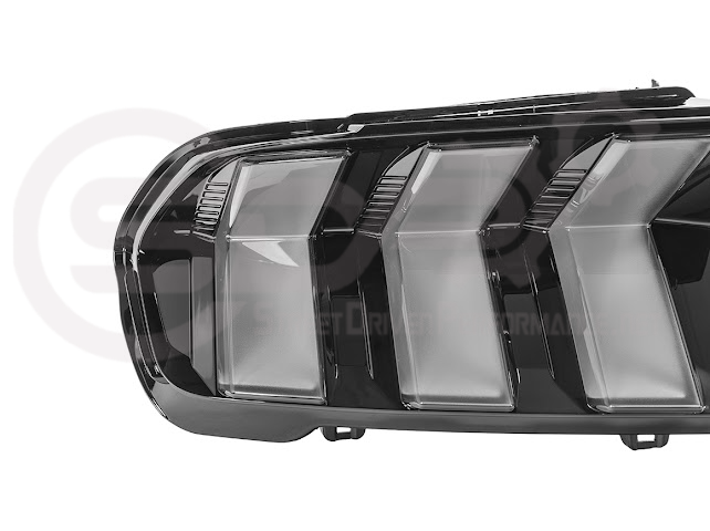 2024-Up Ford Mustang S650 | EURO RGB Sequential Signal LED XB Rear Taillights Pair (Clear or Smoke Lenses)