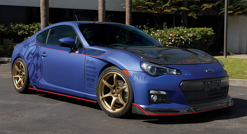 Edelbrock Supercharger Stage 1 Street Kit installed on a 12-19 Scion FR-S, Subaru BRZ, or Toyota GT86 2.0L engine, with visible components.