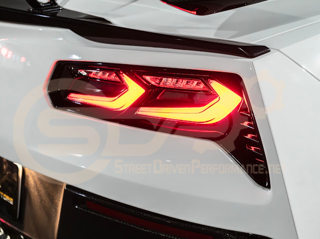 2014-2019 CORVETTE C7 SMOKE / CLEAR LENS REAR TAILLIGHT