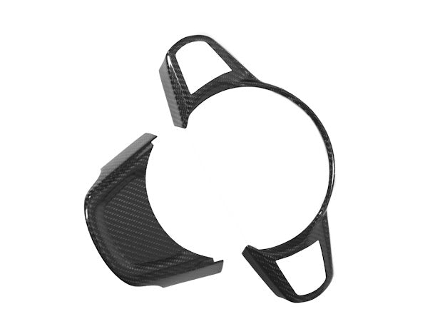 2020-Up Toyota GR Supra A90 A91 |JDM CARBON FIBER Steering Wheel Button Trim Cover