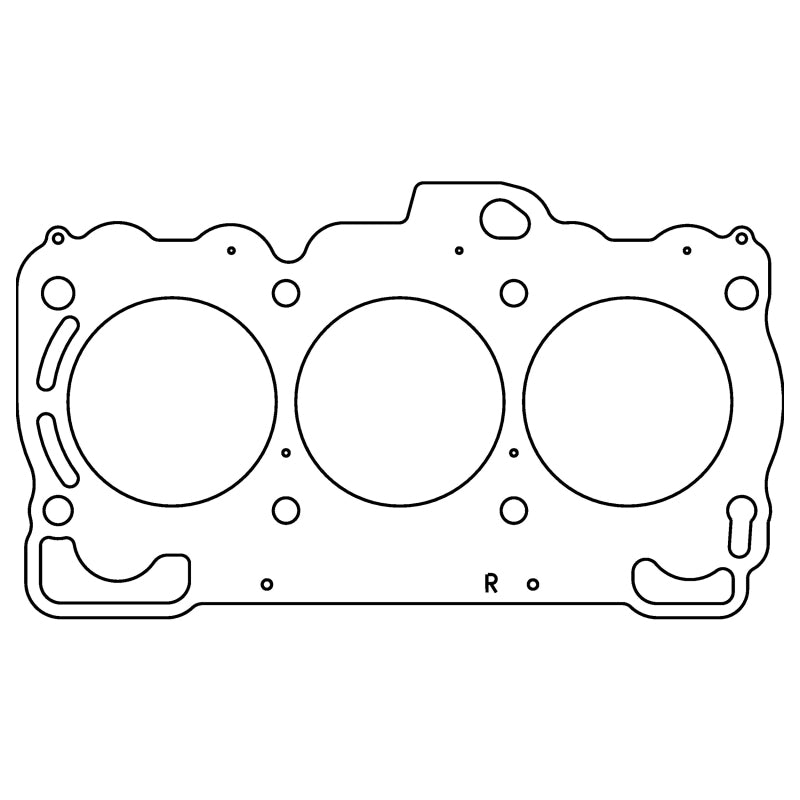 Cometic Subaru EZ30D MLS cylinder head gasket with 90mm bore, RHS, for engine sealing and performance.