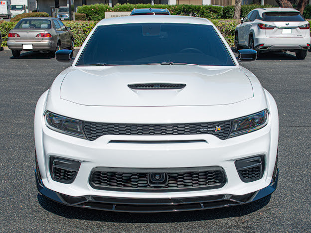2020-UP DODGE CHARGER SRT WIDEBODY PERFORMANCE FRONT LIP SPLITTER GROUND EFFECTS