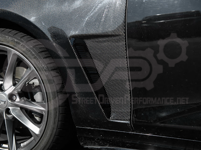 2020-UP CADILLAC CT4 & CT4 V |BLACKWING STYLE FRONT SIDE VENTED FENDERS