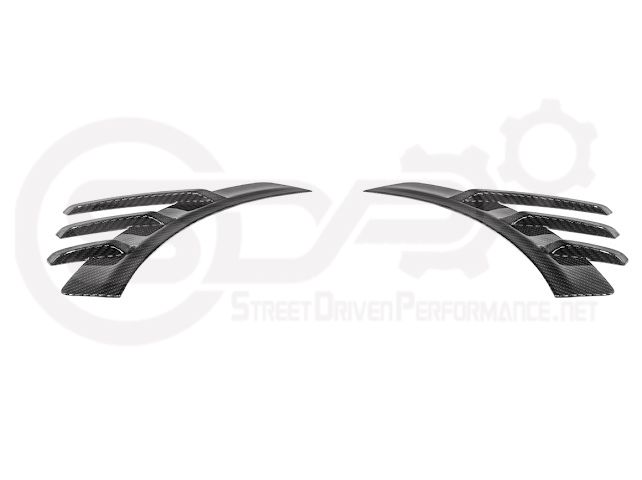 2023-UP BMW G87 M2 | DRY CARBON FIBER ADD-ON FENDER WHEEL ARCH TRIM FRONT & REAR PAIR