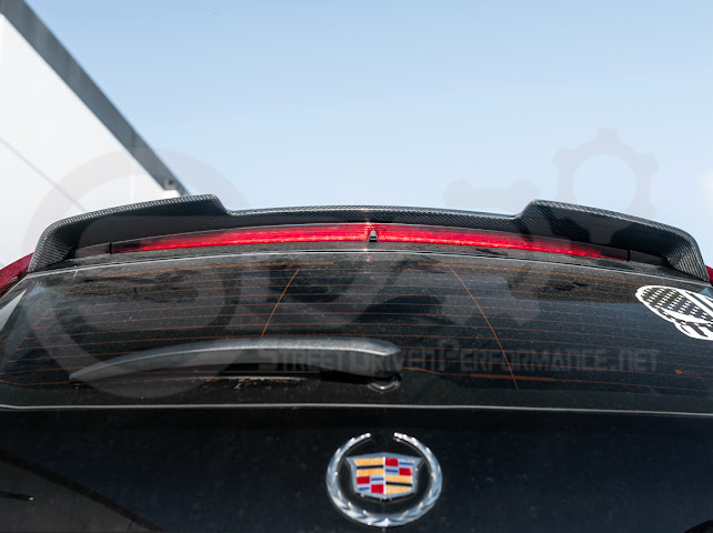 *IMPERFECTION / DISCOUNTED* 2009-2015 Cadillac CTS-V V2 Wagon - Carbon Fiber Trunk Lid Spoiler / Wing