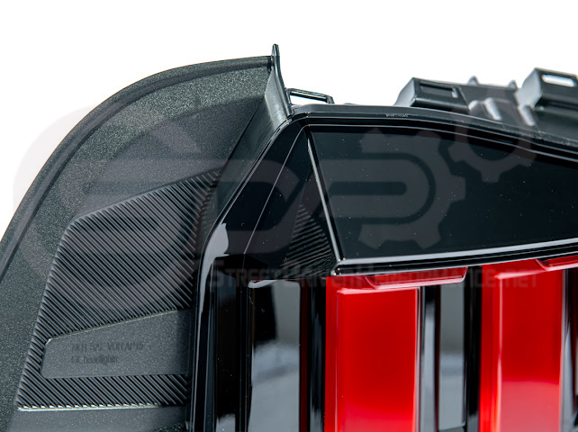 2024-Up Ford Mustang S650 | EURO Style Sequential Signal LED Clear Lenses Rear Taillights Pair