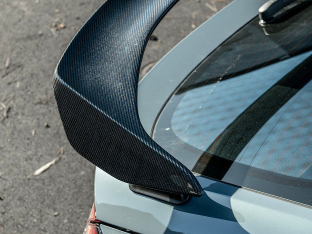 2023-UP HONDA CIVIC FL5 TYPE-R | JDM FACTORY STYLE CARBON FIBER REAR HIGH WING SPOILER