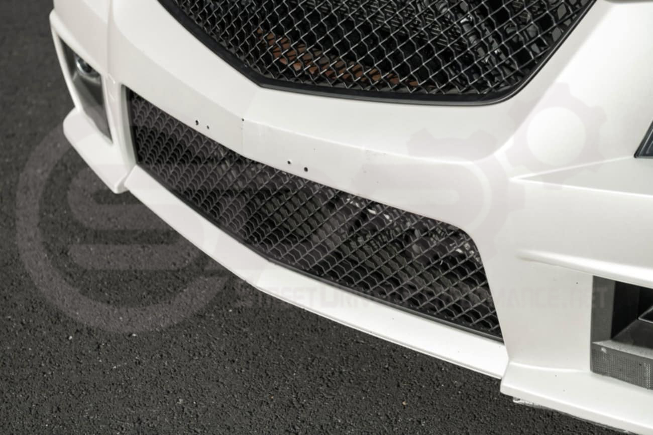 2009-2015 Cadillac CTS-V V2 -  Black front grilles set (blank no emblem)