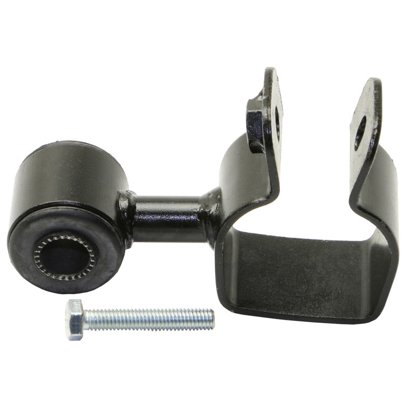 Moog Jeep Cherokee rear stabilizer bar link kit with sway bar endlinks, showing metal components and connection points.