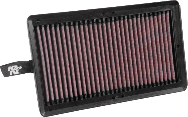K&N Engineering drop-in air filter for 2015-2018 Kia Sorrento III L4 2.2L diesel engine, clean and ready for installation.