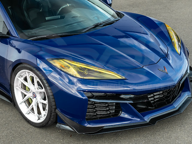 2023+ CHEVROLET CORVETTE C8 Z06 | SEQUENTIAL LED DRL LIGHT BAR BEZEL INSERT