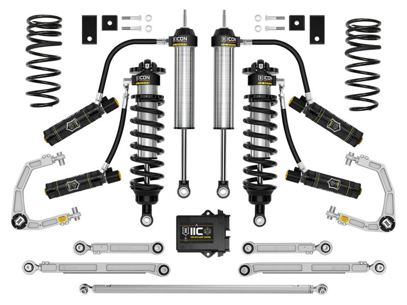 ICON 23-24 Sequoia 3-4.25in Stage 4 3.0 Suspension System Billet