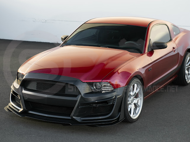 2010-2014 FORD MUSTANG | S550 GT500 STYLE FRONT BUMPER REPLACEMENT