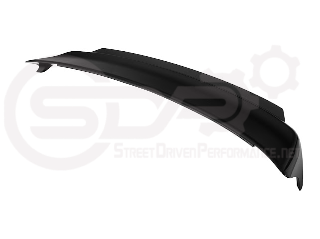 Dodge Charger SRT Hellcat Redeye style rear trunk wing spoiler in matte or gloss black, designed for 2015-2023 models.