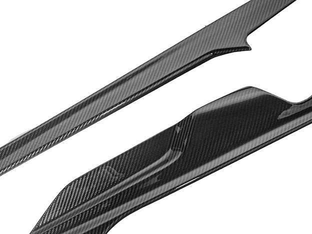 2020+ CORVETTE C8 | FACTORY STYLE CARBON FIBER CENTER CONSOLE SIDE PANEL TRIM VENT COVER