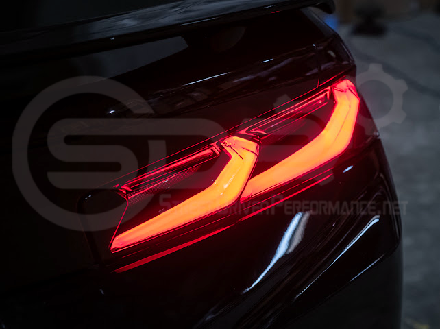 2016-2018 Chevrolet Camaro | C8 Style Sequential Signal LED Rear Taillights Pair (Clear / Red / Smoke Lens)