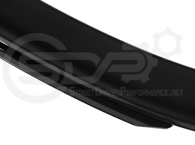 Dodge Charger SRT Hellcat Redeye style rear trunk wing spoiler in matte or gloss black on a 2015-2023 model.