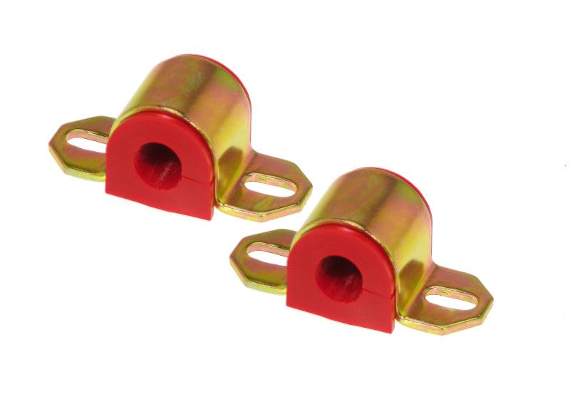 Prothane 03+ Nissan 350Z rear sway bar bushings, 21mm, red, designed for improved suspension performance.
