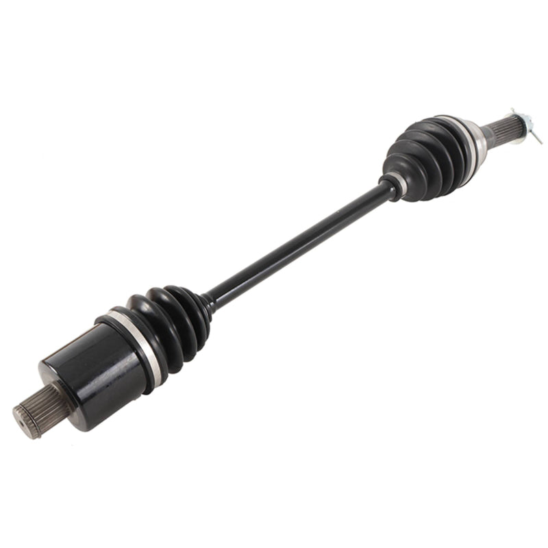 All Balls Racing Polaris axle control arm, durable metal part for Polaris vehicles, shown in the image.