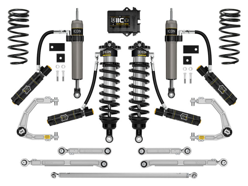 ICON 23-24 Sequoia 3-4.25in Stage 3 3.0 Suspension System Billet