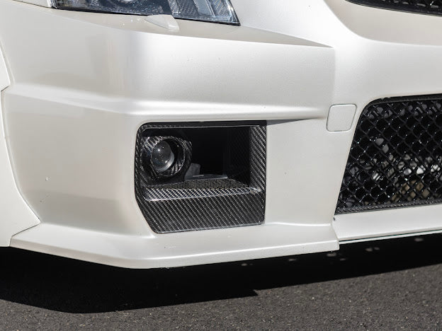 2009-2015 Cadillac CTS-V V2 - Carbon Fiber Fog Light Bezels / Covers