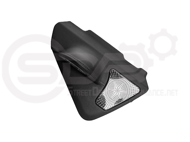 2020-Up Cadillac CT4 | Leather Dashboard Center Analog Clock & Speaker Pod (Fits all Models)