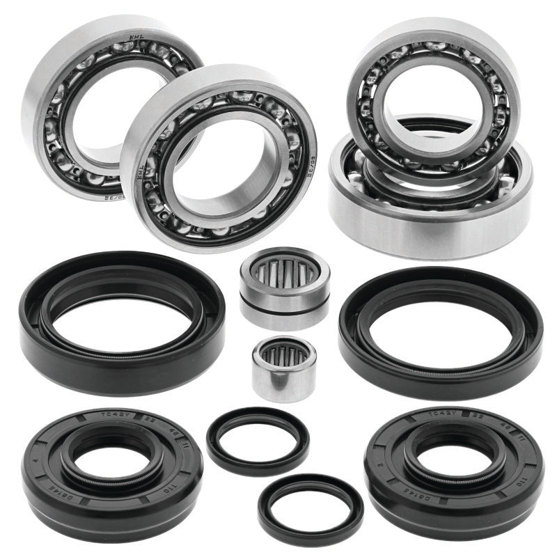 QuadBoss 09-14 Honda TRX420FA/FPA FourTrax Rancher 4x4 AT IRS/PS Front Diff Bearing & Seal Kit
