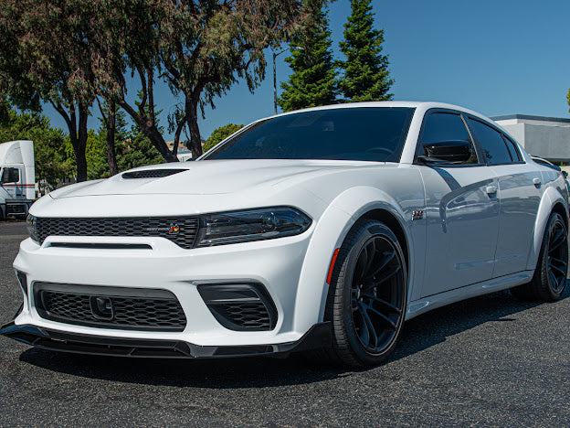 2020-UP DODGE CHARGER SRT WIDEBODY PERFORMANCE FRONT LIP SPLITTER GROUND EFFECTS