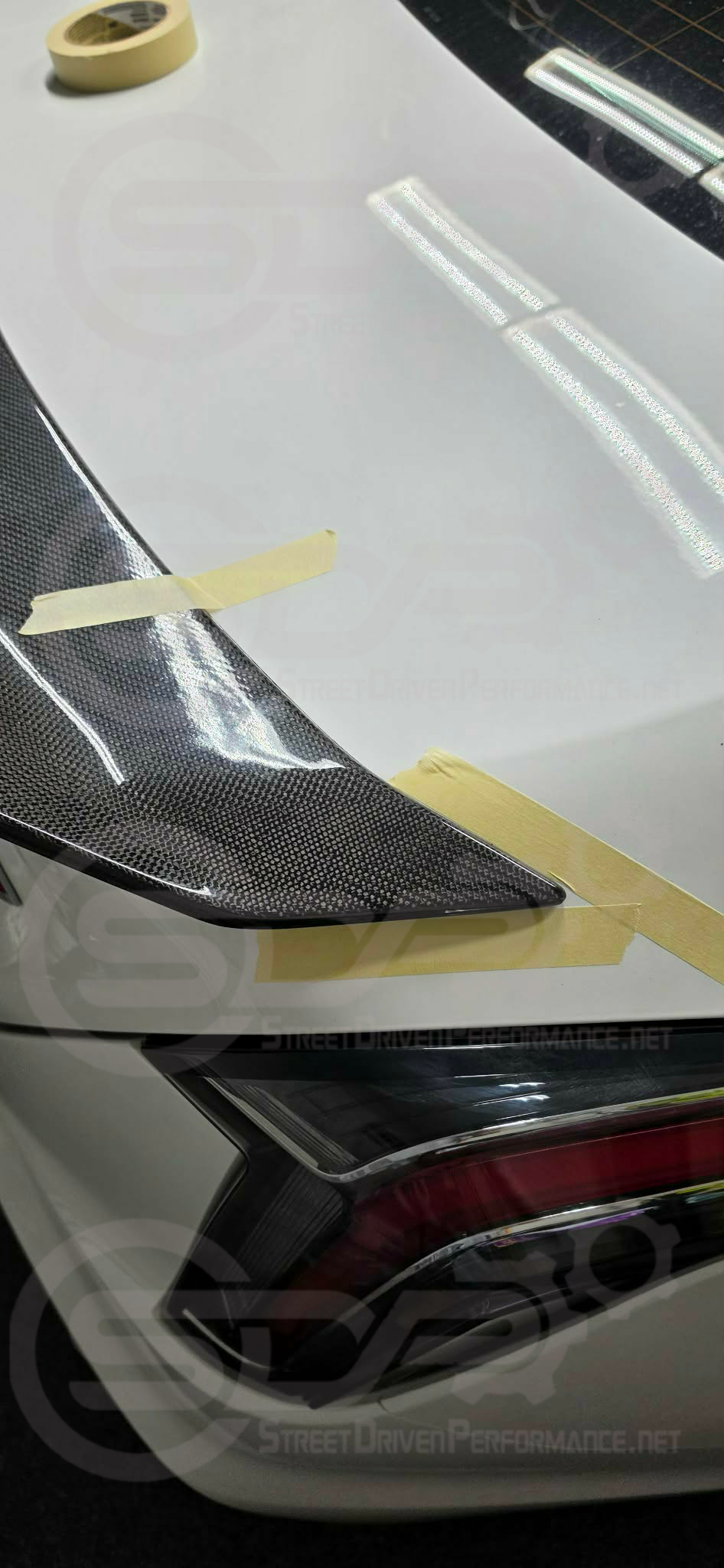 2020-PRESENT CADILLAC CT4-V & CT4-V BLACKWING | AGGRESSIVE HIGH DUCKBILL STYLE CARBON FIBER REAR WING SPOILER