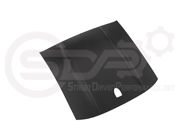 2015-Up Ford Mustang S550 & S650 Coupe | Factory Style Dry CARBON FIBER Tape-On Top Roof Panel Cover