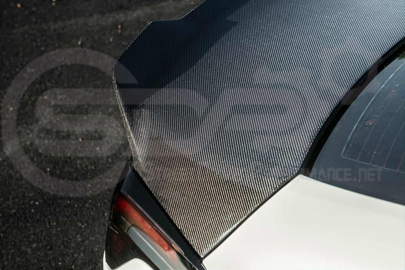 2021-UP CADILLAC CT4, CT4 V, AND CT4-V BLACKWING | BLACKWING STYLE REAR TRUNK LID WITH INTEGRATED SPOILER
