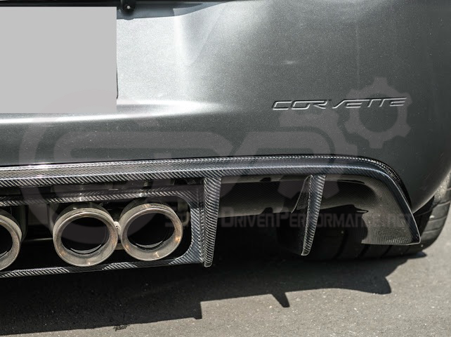 2005-2013 CORVETTE C6 | AGGRESSIVE STYLE REAR BUMPER DIFFUSER