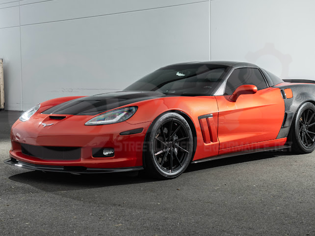 2005-2013 C6 Corvette - Carbon Fiber B-Pillar / Halo Cover