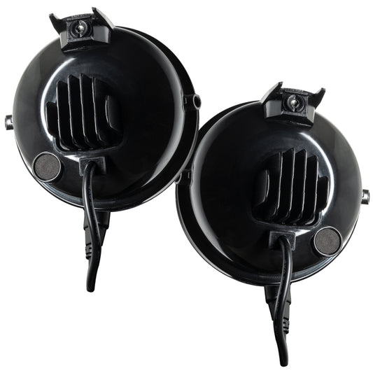 Pair of ORACLE Lighting high-powered LED fog lights for Toyota Tundra, Tacoma, Sequoia, and Solara with 6000K white light.