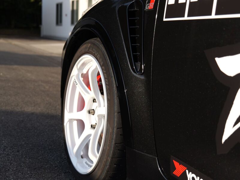 HKS GR Corolla GZEA14H Fender Molding from body kit, featuring sleek design and precise fit for GZEA14H model.
