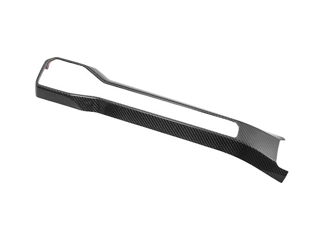2024-UP FORD MUSTANG S650 | CARBON FIBER PASSENGER SIDE AC OUTLET TRIM COVER PANEL