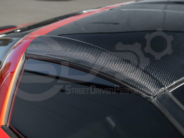 *IMPERFECTION / DISCOUNTED* 2005-2013 CORVETTE C6 | CARBON FIBER TOP TARGA ROOF PANEL