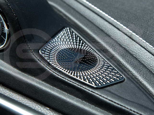 Fit 2020-2024 Cadillac CT5 | Leather Dashboard Center Analog Clock & Speaker Pod (Fits all Models)