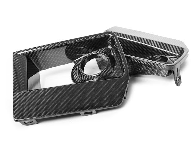 2009-2015 Cadillac CTS-V V2 - Carbon Fiber Fog Light Bezels / Covers