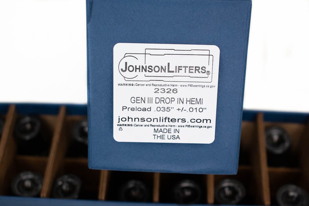 JOHNSON DROP IN HYDRAULIC ROLLER LIFTER SET - GEN III HEMI - 2326R
