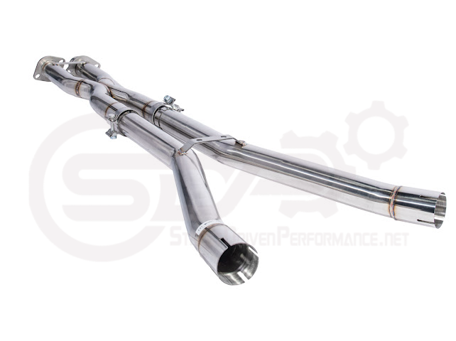 2006-2008 Corvette C6 6.0L 6.2L Automatic & 6 Speed | Stainless Steel 2.5 In X Pipe