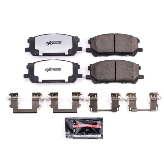 PowerStop Z36 brake pads for Lexus RX330 front, performance truck and tow brake pads with hardware included.