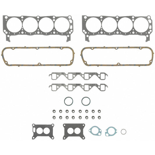 Fel-Pro Ford F-150 HS 8541 PT PermaTorque engine cylinder head gasket set showing multiple gaskets and sealing components.