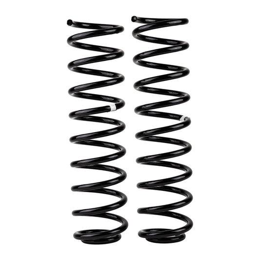 Front Jeep Zj V8 coilover coil spring by Old Man Emu for ARB / OME suspension upgrade, showing a close-up of the coil spring.