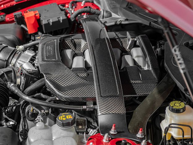 2024-Up Ford Mustang S650 GT & Dark Horse | CARBON FIBER 5.0L Engine Valve Cover