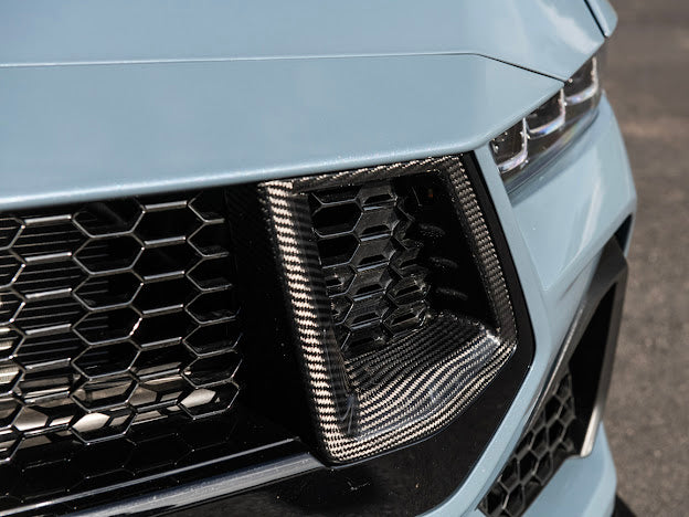 2024-UP FORD MUSTANG S650 | FRONT UPPER & LOWER SIDE GRILLE INSERTS PAIR
