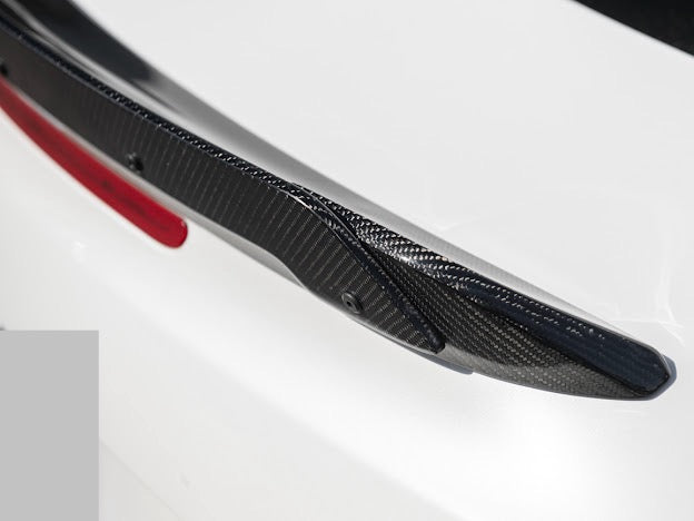 2016-2019 Cadillac ATS-V COUPE  | Wickerbill Trunk Spoiler Wing Carbon Fiber