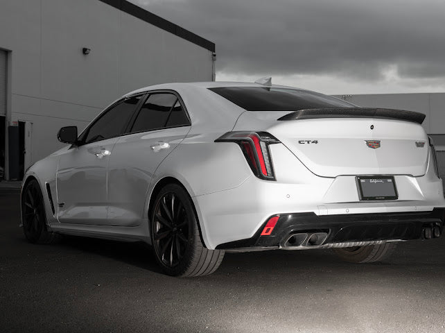 2020-2025 CADILLAC CT4, CT4 V, AND CT4-V BLACKWING | BLACKWING PACKAGE CARBON FIBER REAR WING SPOILER