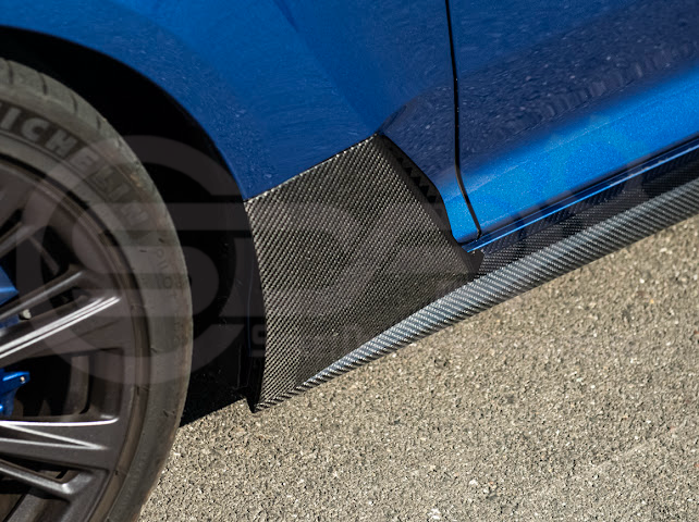2022-Present Cadillac CT5-V Blackwing | CARBON FIBER Lower Side Fender Vent Trim Panel Replacement (Pair)